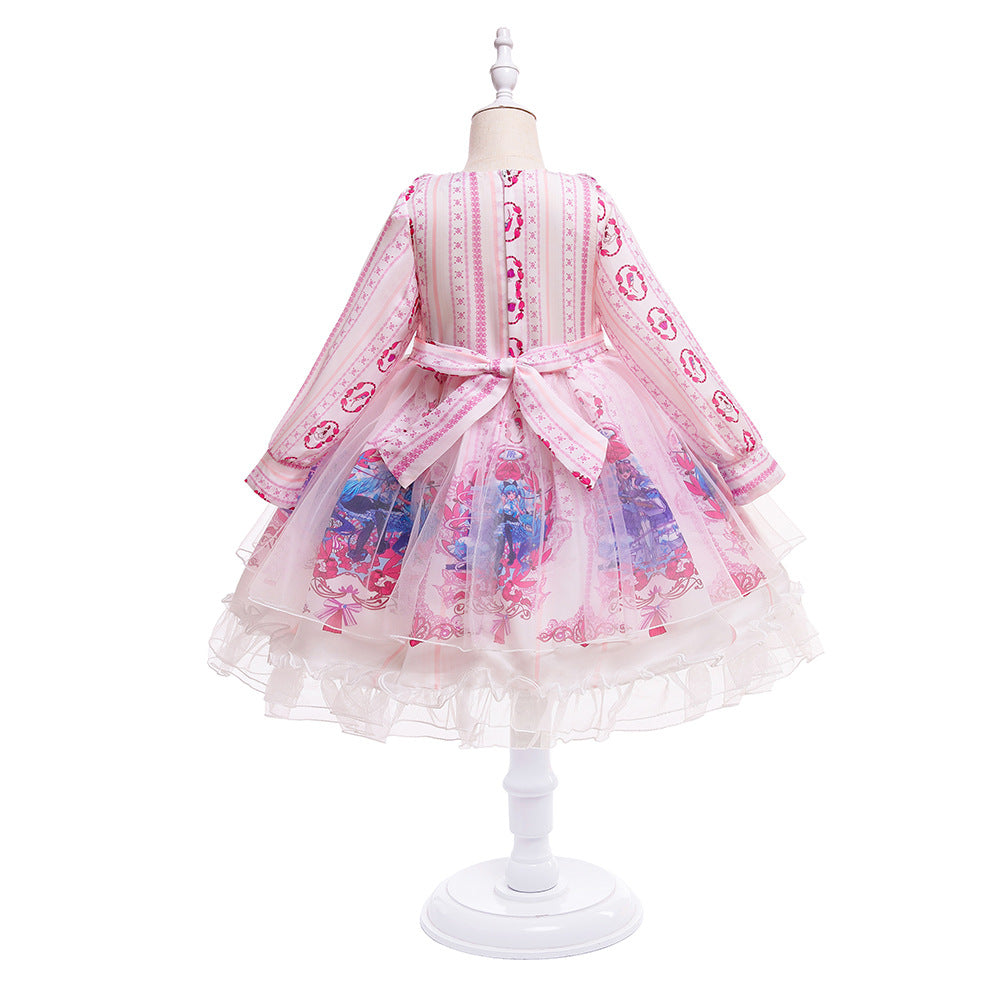 Lolita Gown with Puffy Tulle Skirt