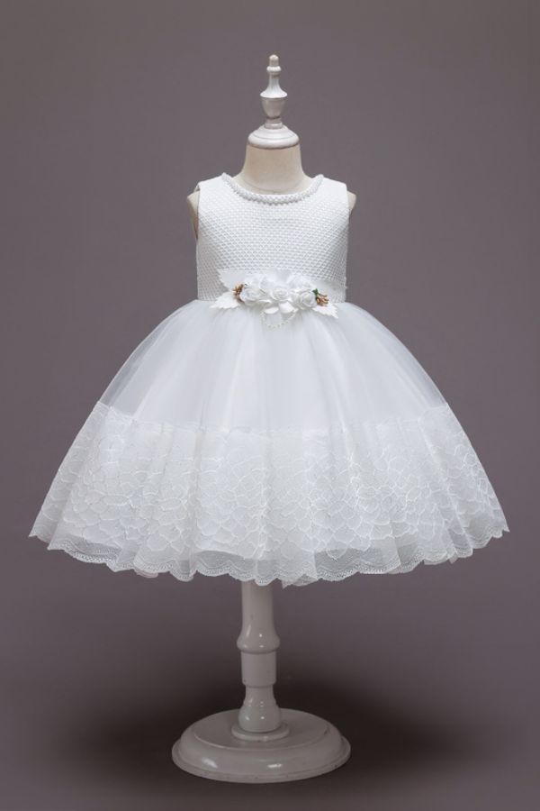 Princess Pompom Skirt Dress