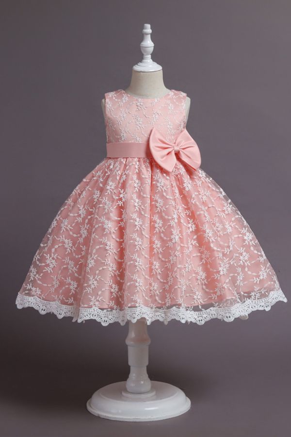 Princess Pompom Skirt Dress