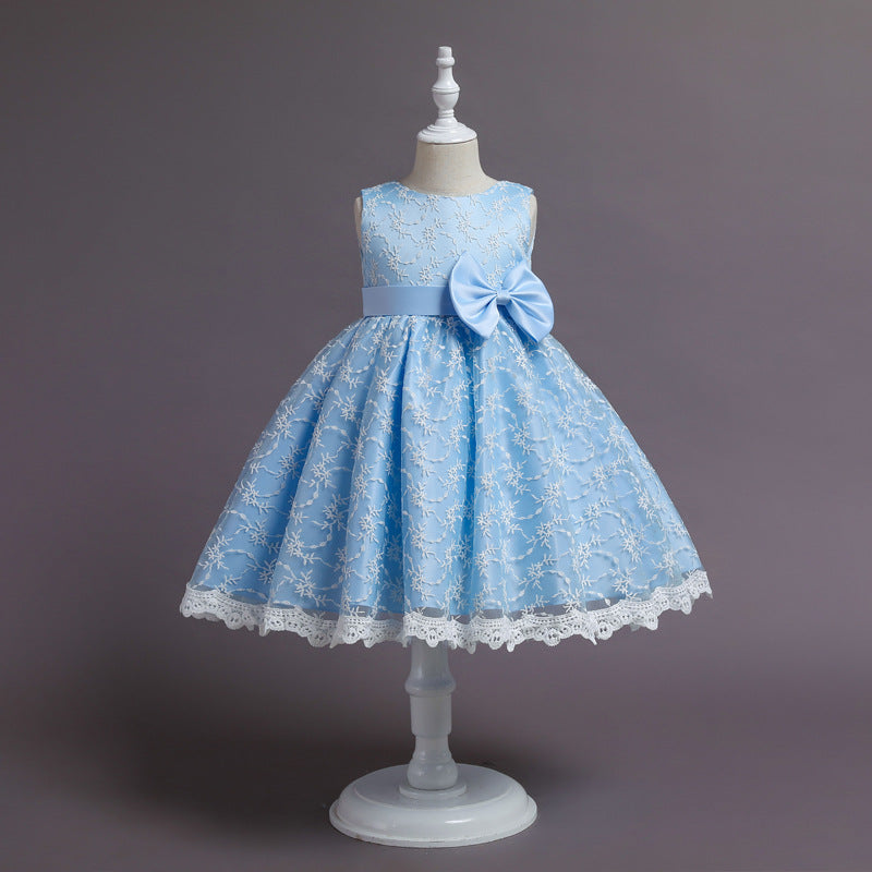 Princess Pompom Skirt Dress