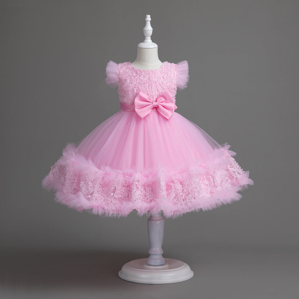 Mesh Skirt Princess Dress