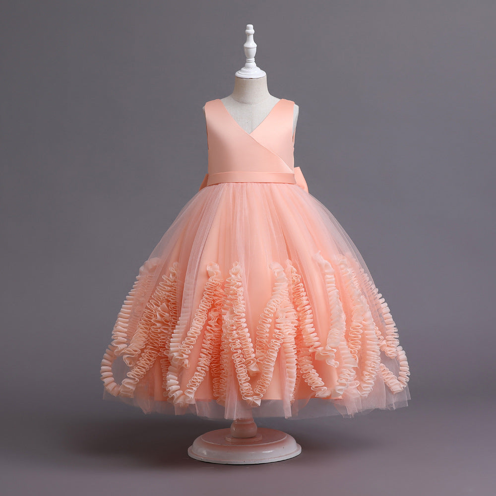 Mesh Skirt Princess Dress